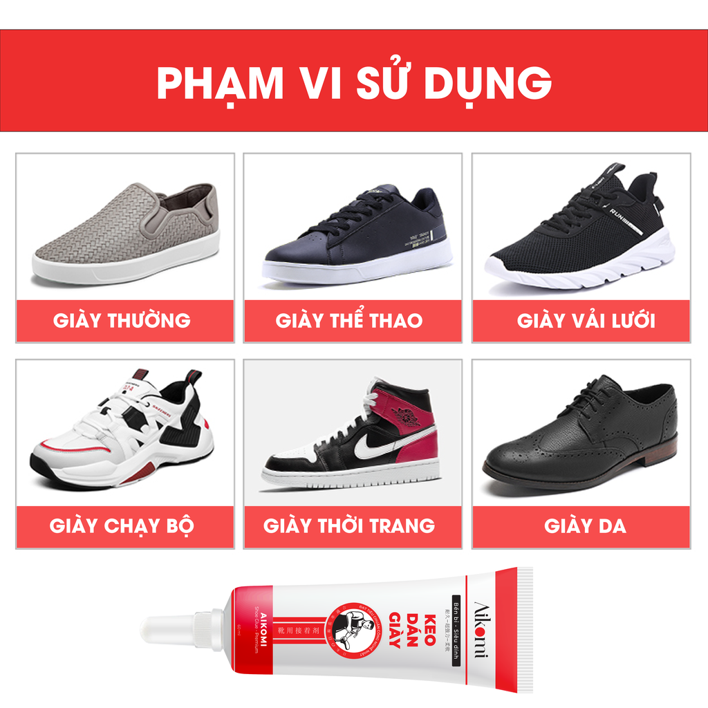 Keo dán giày trong suốt dùng nhiệt không tổn thương tay XIMO (KDG01)