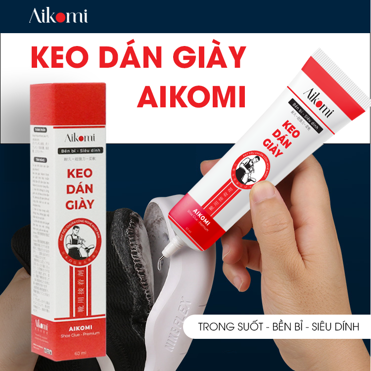 Keo dán giày trong suốt dùng nhiệt không tổn thương tay XIMO (KDG01)