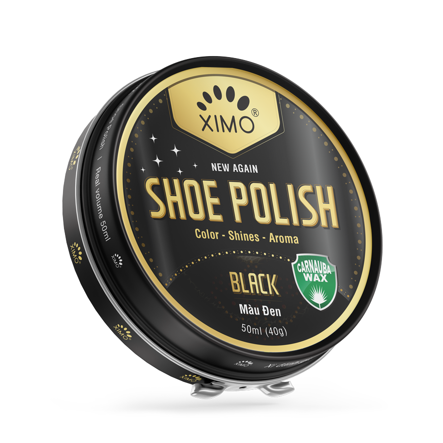 Xi Đánh Giày Sáp Shoe Polish XIMO Đen, Không Màu, Nâu Đủ Màu Chính Hãng XI08