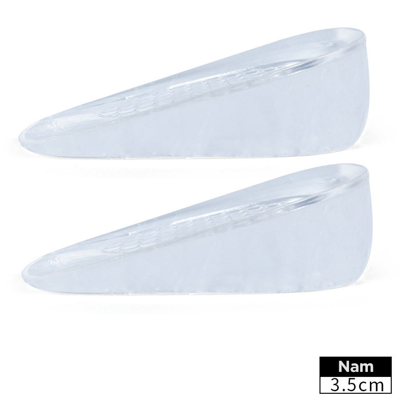 Lót giày tăng chiều cao silicon êm chân tích hợp keo bám đế L12 chính hãng