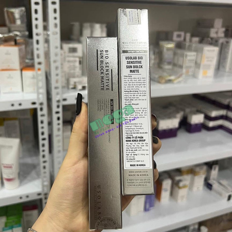 Kem Chống Nắng Usolab Bio Sensitive Sun Block Matte [Chính Hãng] | Mỹ ...