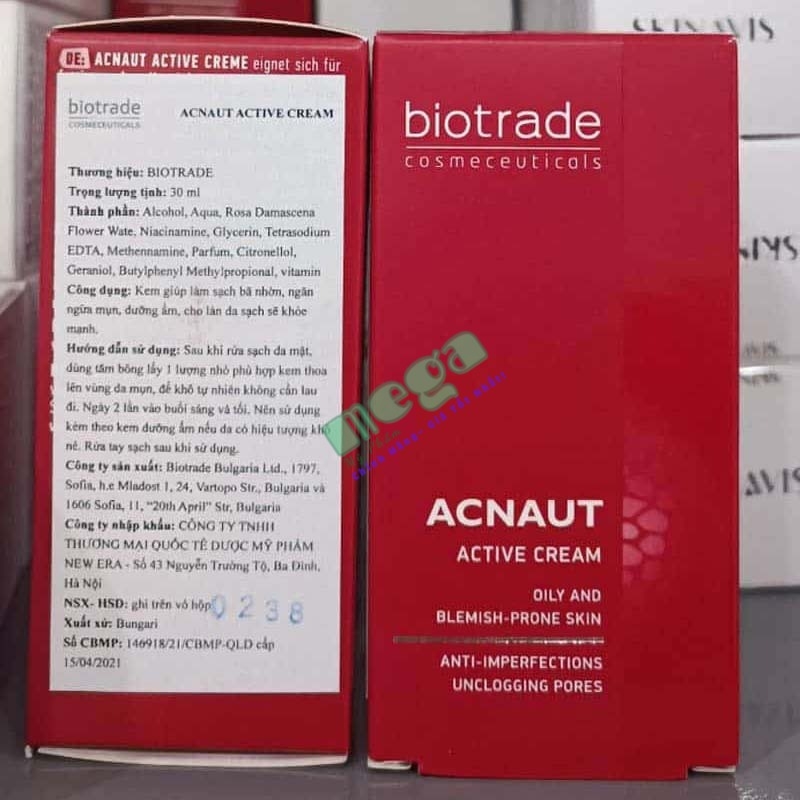 Chấm Mụn Biotrade Cream Giá Bao Nhiêu? Mua Ở Đâu Chính Hãng? | Mỹ Phẩm Mega