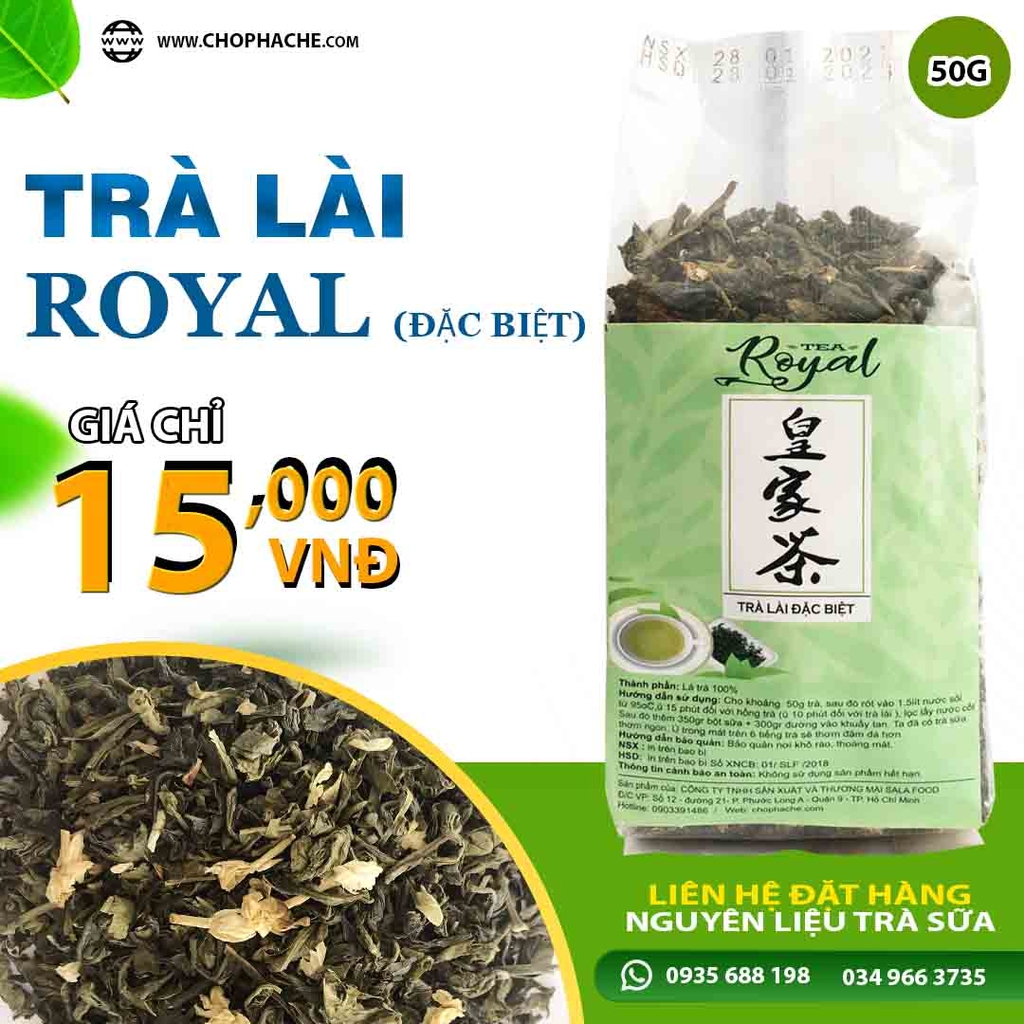 trà lài đặc biệt Royal