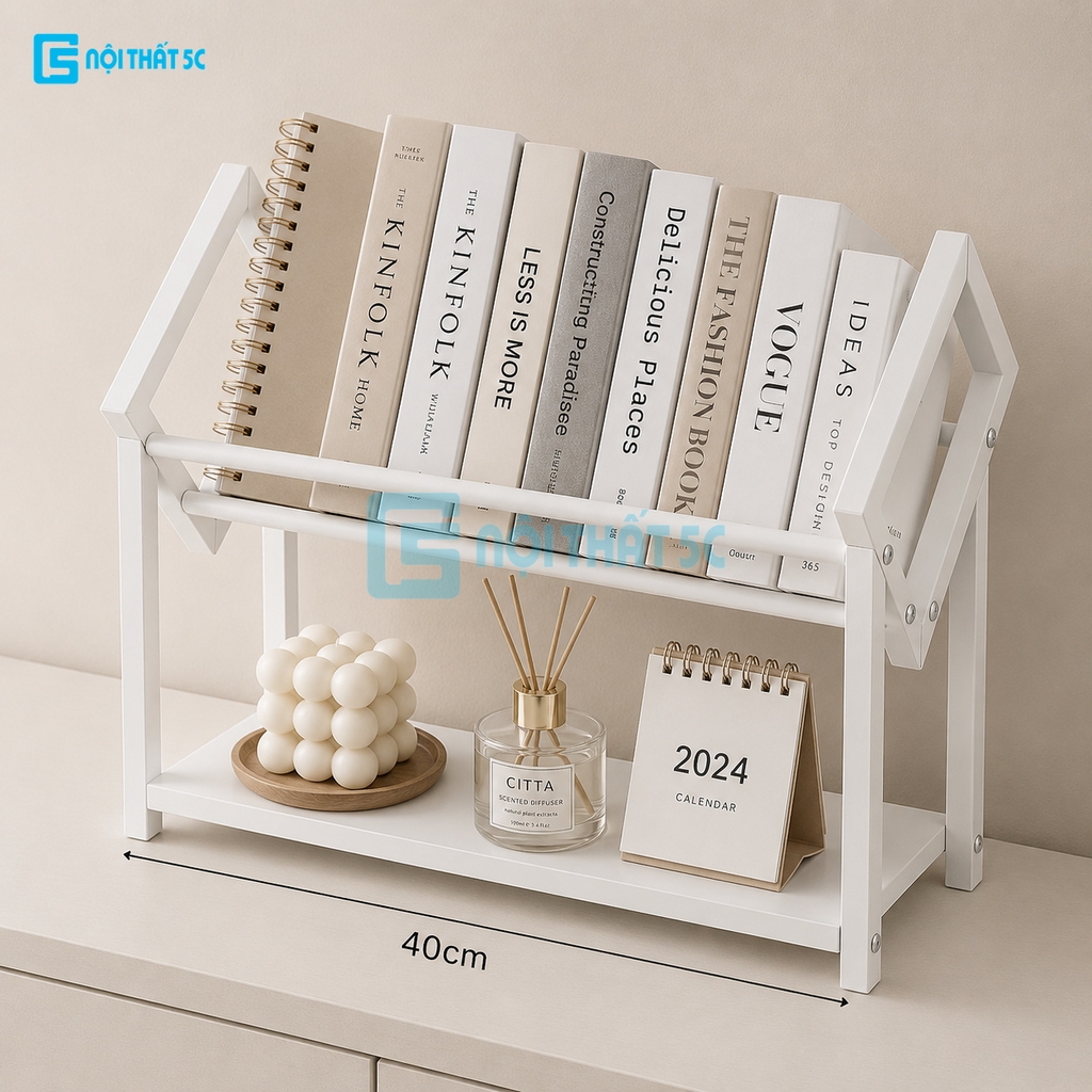 Kệ sách, kệ đa năng 1 tầng, 2 tầng, kệ trang trí