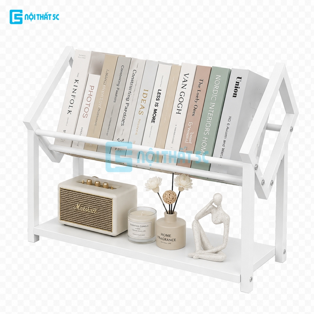 Kệ sách, kệ đa năng 1 tầng, 2 tầng, kệ trang trí
