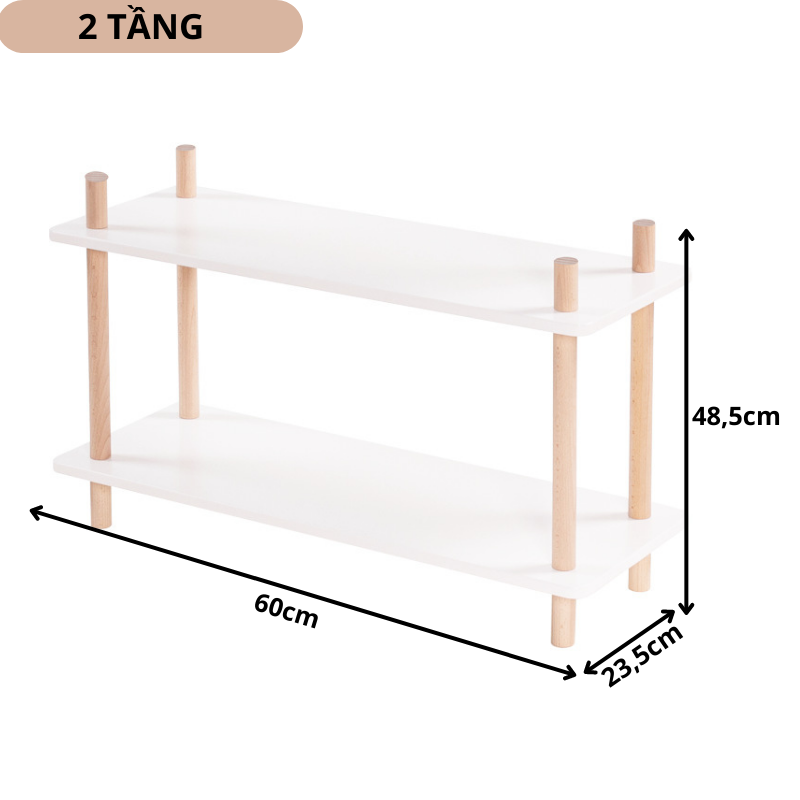 Kệ sách nhiều tầng Eduhome- GS-369