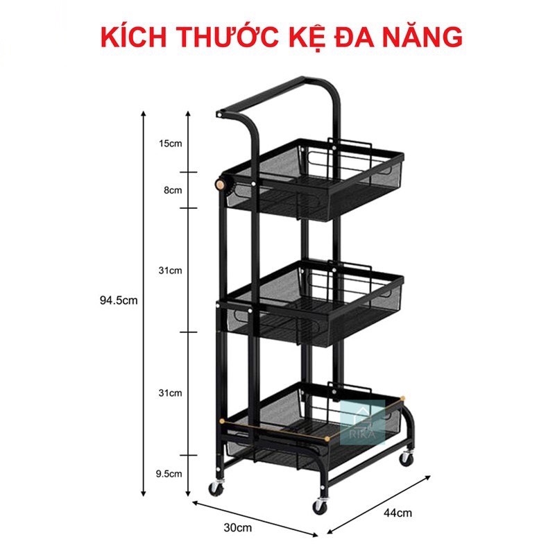 Kệ đa năng gấp gọn nhà bếp, kệ gia vị, kệ bếp thông minh thay đổi hình dạng