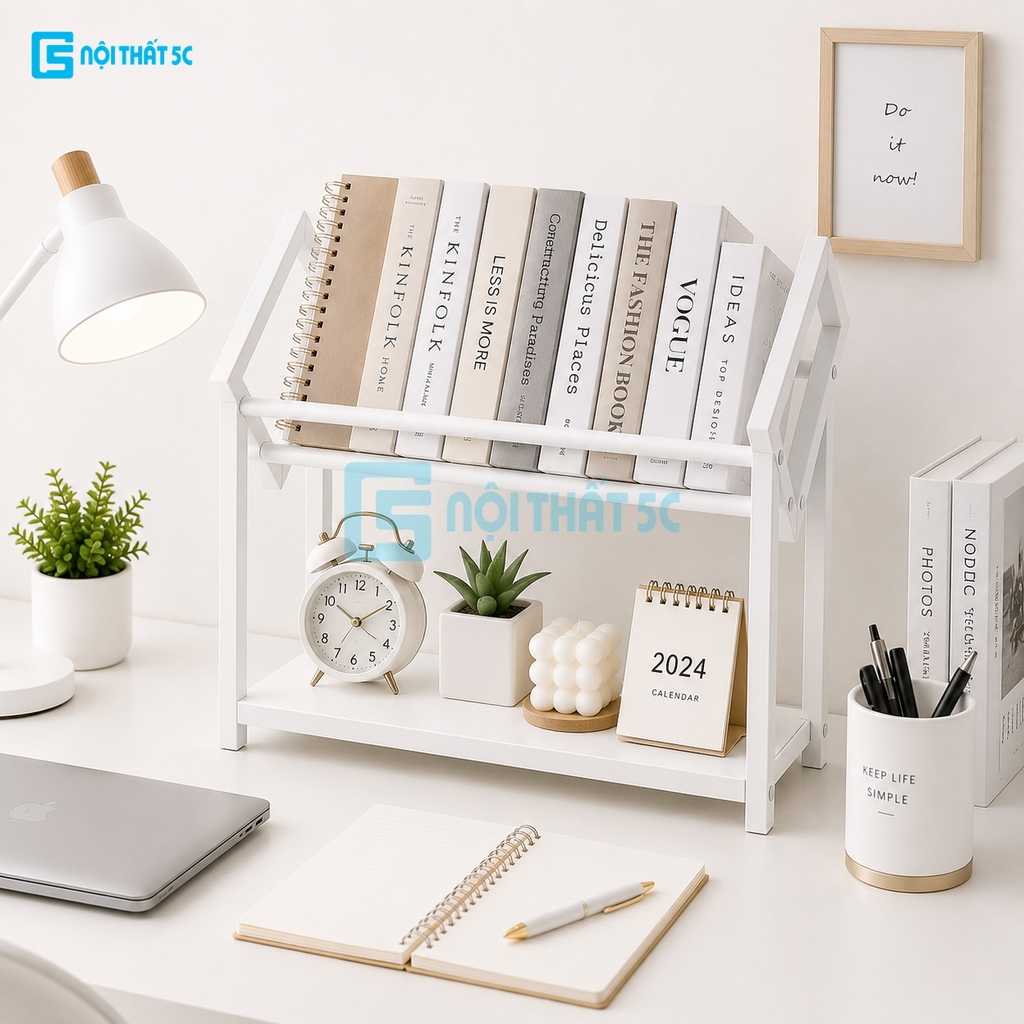 Kệ sách, kệ đa năng 1 tầng, 2 tầng, kệ trang trí