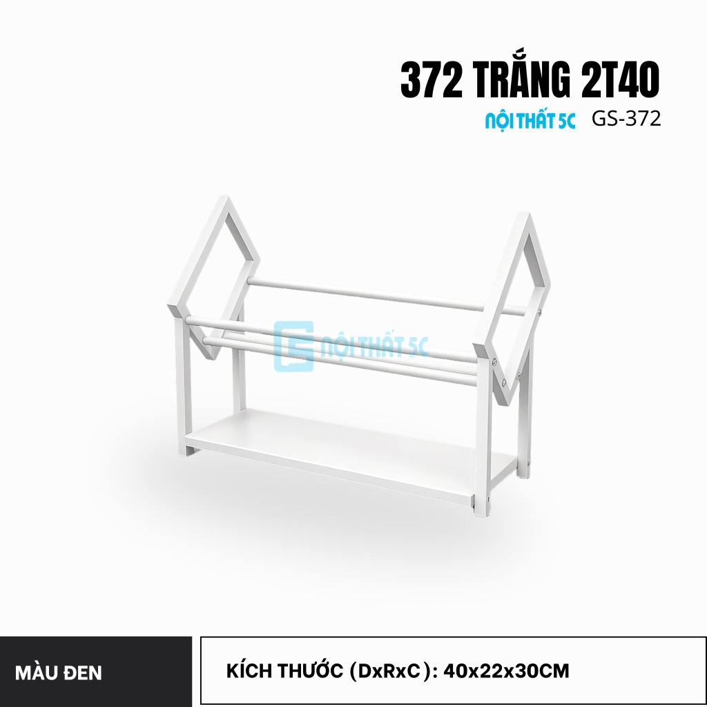 Kệ sách, kệ đa năng 1 tầng, 2 tầng, kệ trang trí