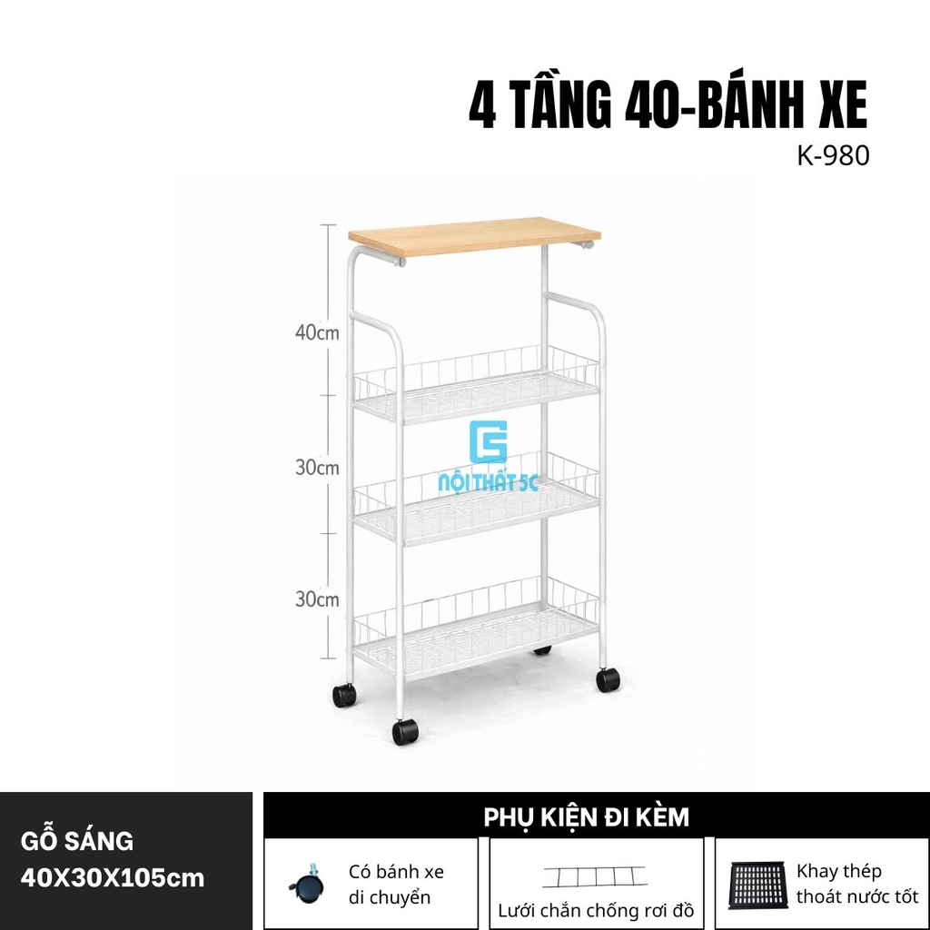 Kệ đa năng , kệ bếp, kệ gia vị K-980