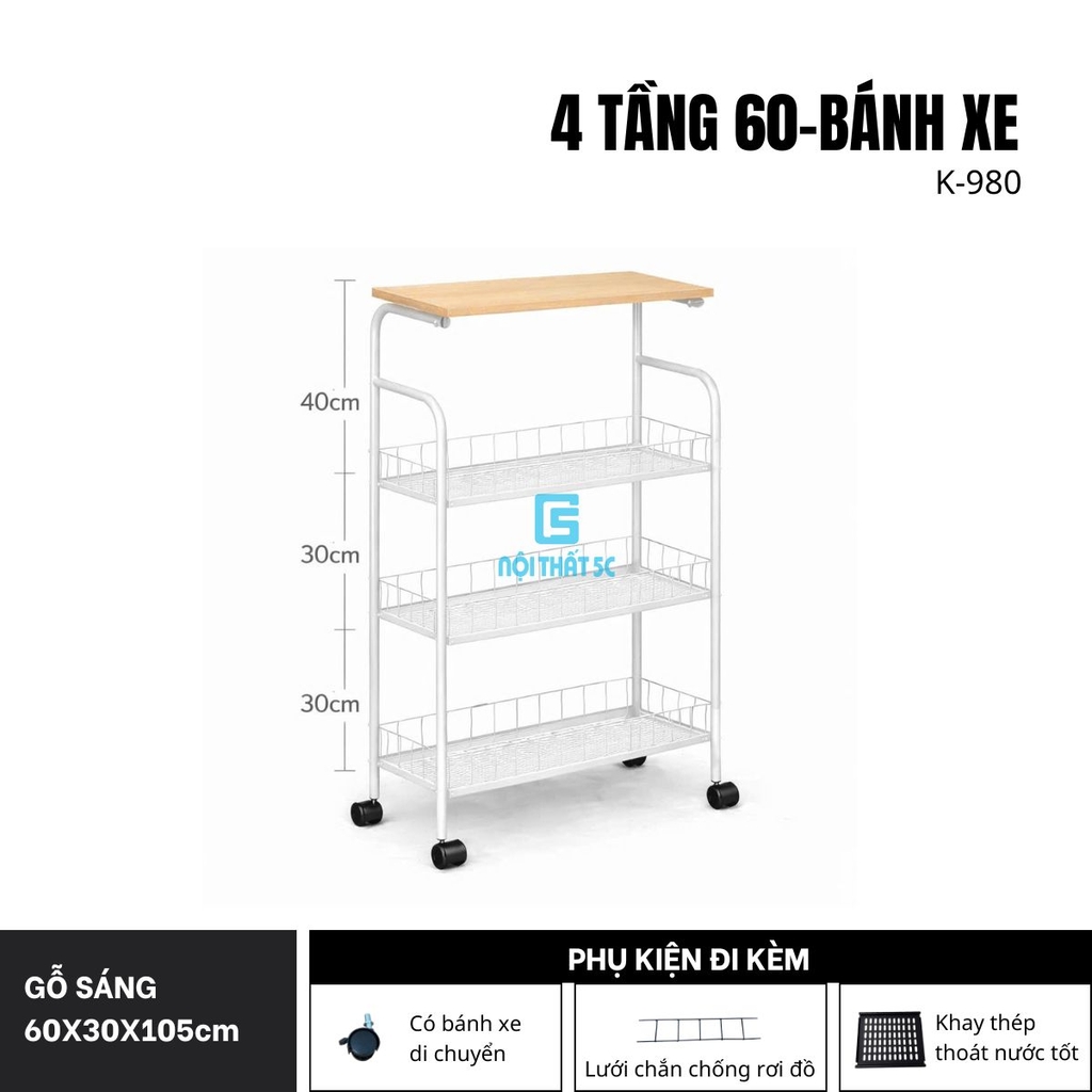 Kệ đa năng , kệ bếp, kệ gia vị K-980