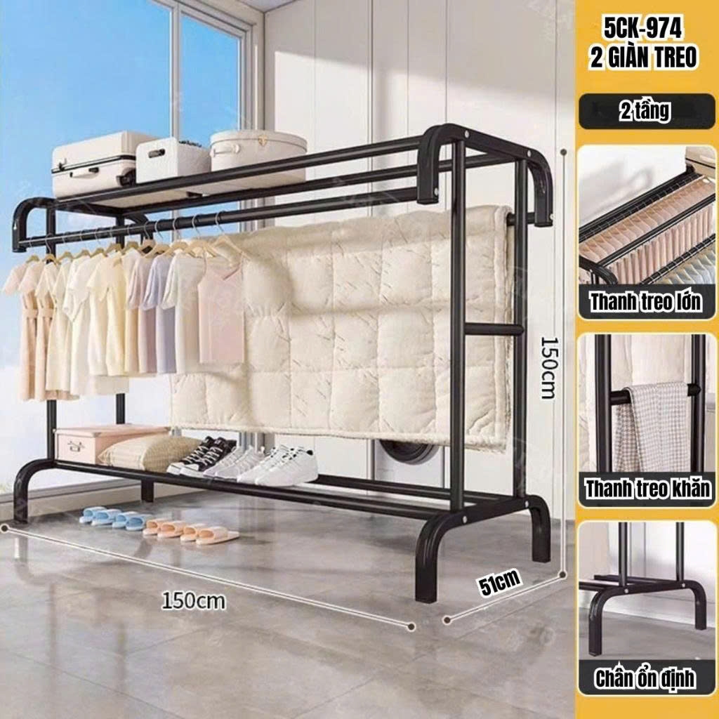 Kệ treo quần áo 5CK-974