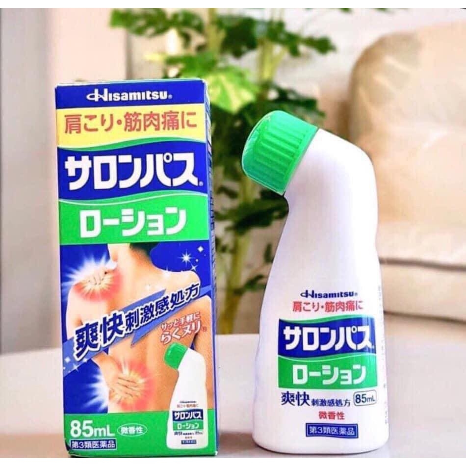 Hỗ trợ Dầu Nóng Xoa Bóp Xương Khớp Hisamitsu Dạng Chai Lăn 85ml
