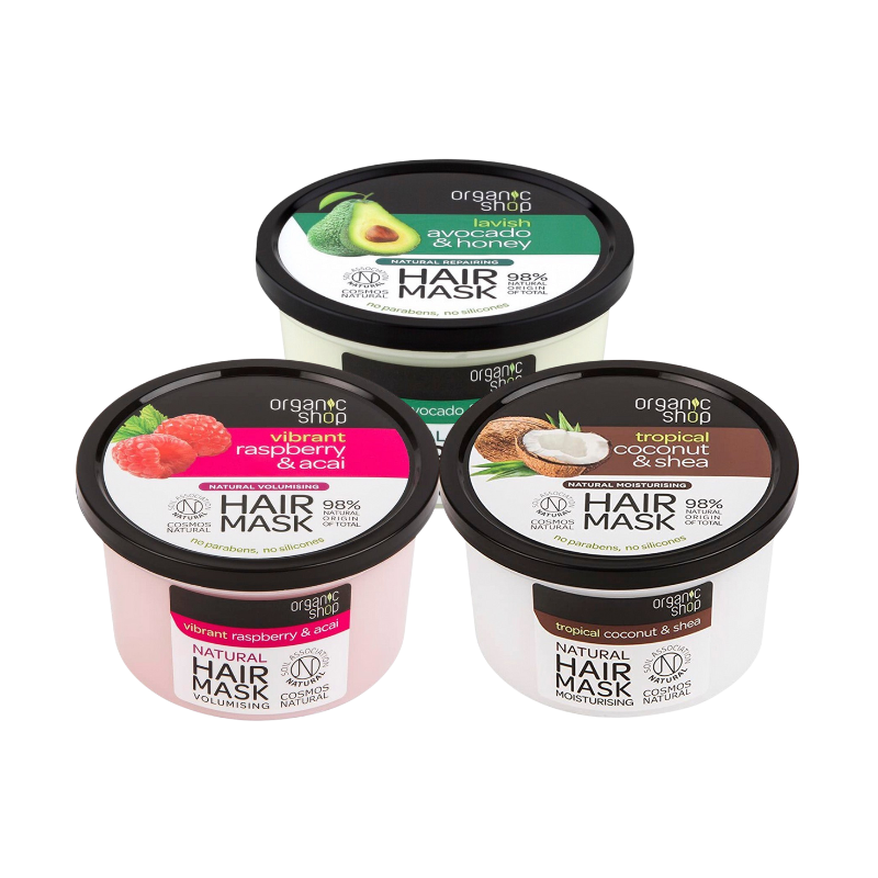 Mặt Nạ Ủ Tóc Chuyên Sâu Organic Shop Natural Hair Mask 250ml Mặt Nạ Ủ Tóc Chuyên Sâu Organic Shop Natural Hair Mask 250ml
