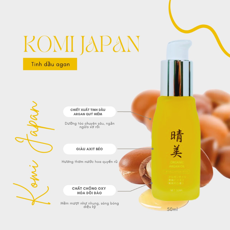 TINH DẦU DƯỠNG TÓC SUÔN MƯỢT CÀ PHÊ MIRACLE OIL 50ml Mỹ Phẩm Alacarte