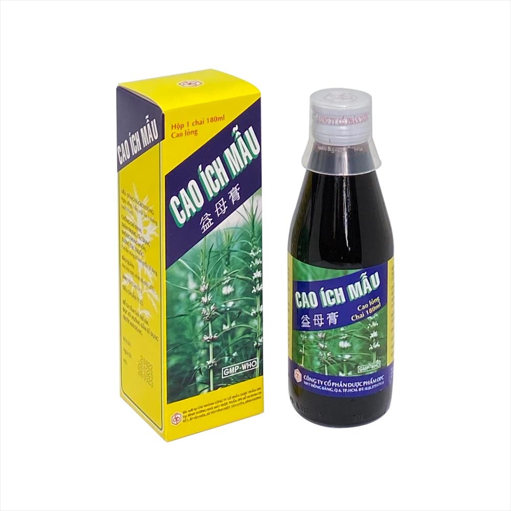 Cao Ích Mẫu điều hòa kinh nguyệt chai 180ml NHÀ THUỐC AN PHƯỚC