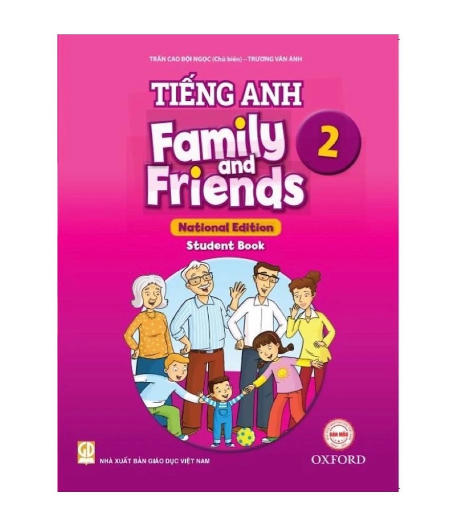 Tiếng anh 2 family and friends student book BH-HM