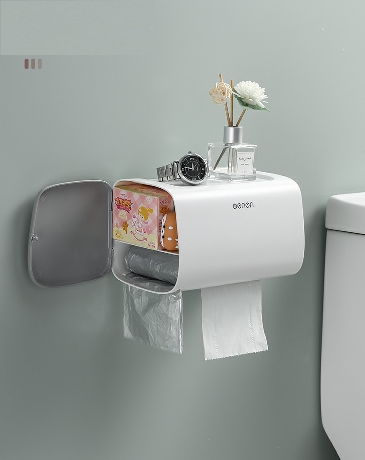 Hộp đựng giấy vệ sinh Oenon hình chữ nhật 