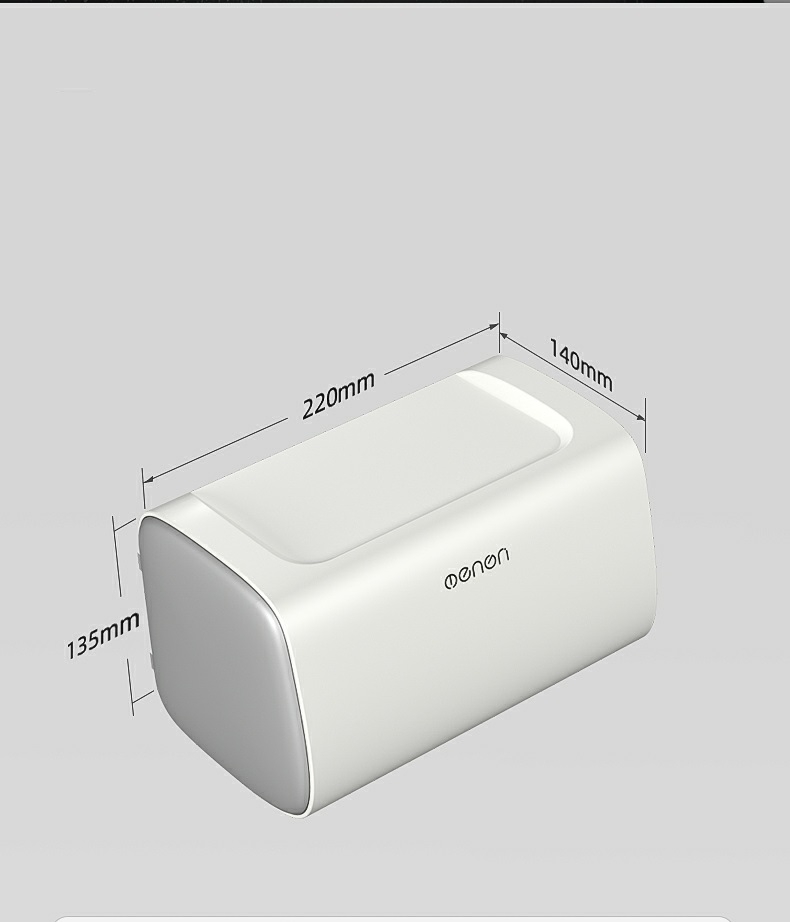 Hộp đựng giấy vệ sinh Oenon hình chữ nhật 