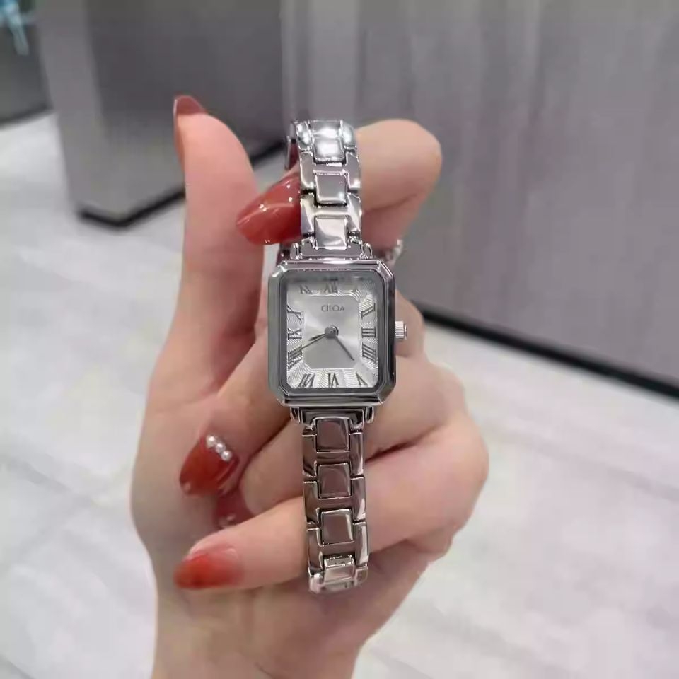Đồng hồ Hilo Cube dành cho nữ 2025, đồng hồ cơ mới sang trọng nhẹ, thiết kế cao cấp TS106250