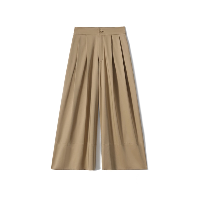 Quần ống rộng tencel thanh lịch hack dáng ống rộng Hottrend D280240