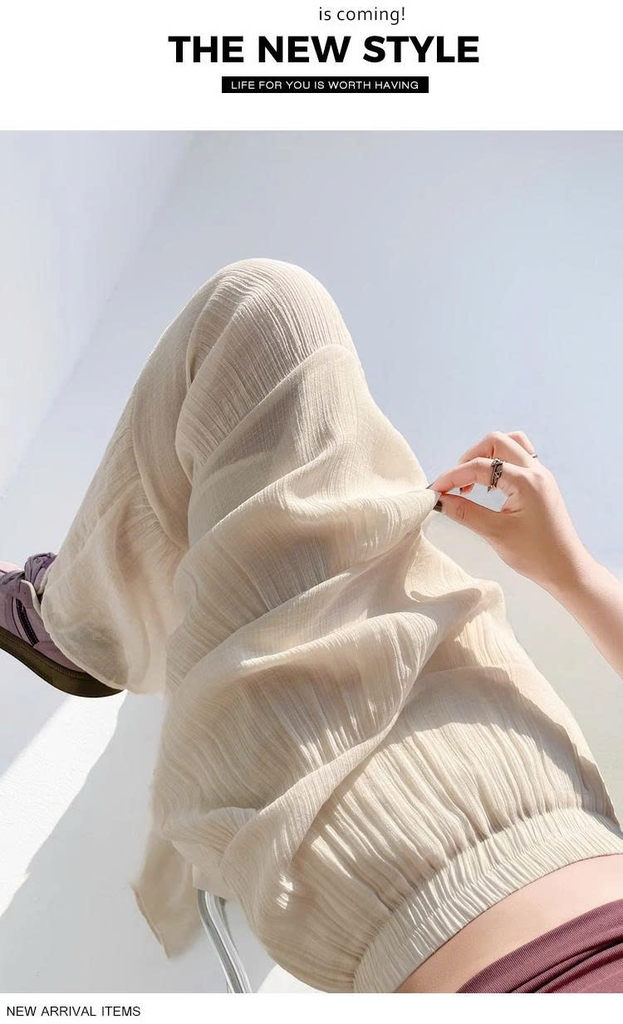 Váy dài chữ A La Chapelle nữ hè 2025 | Vải lụa lạnh cotton lanh nhẹ – che eo, che hông D175250