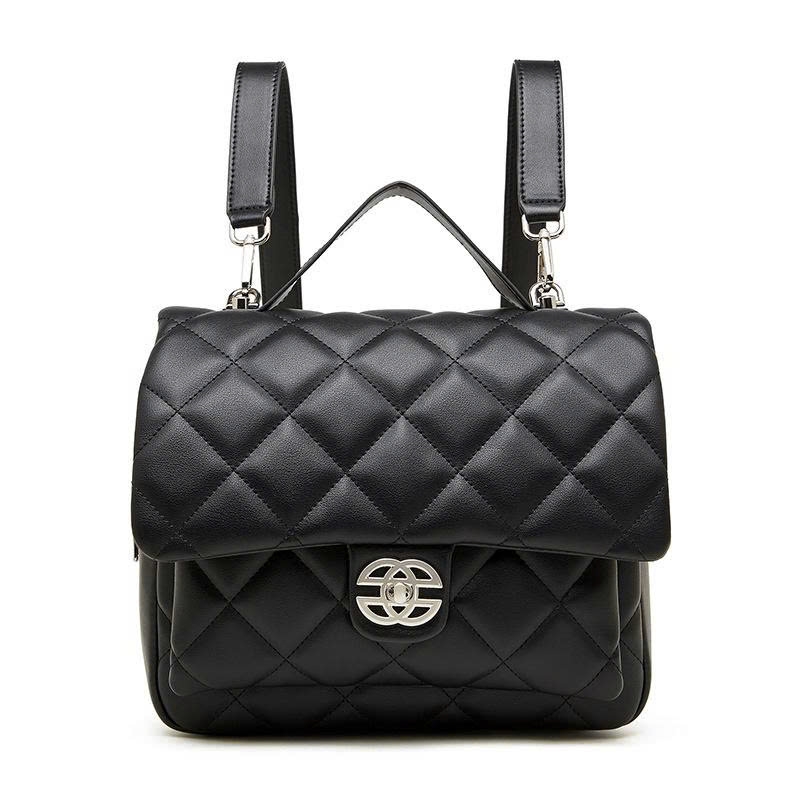 Túi Chanel nhỏ da thật cao cấp họa tiết kim cương – 2025 TX218250