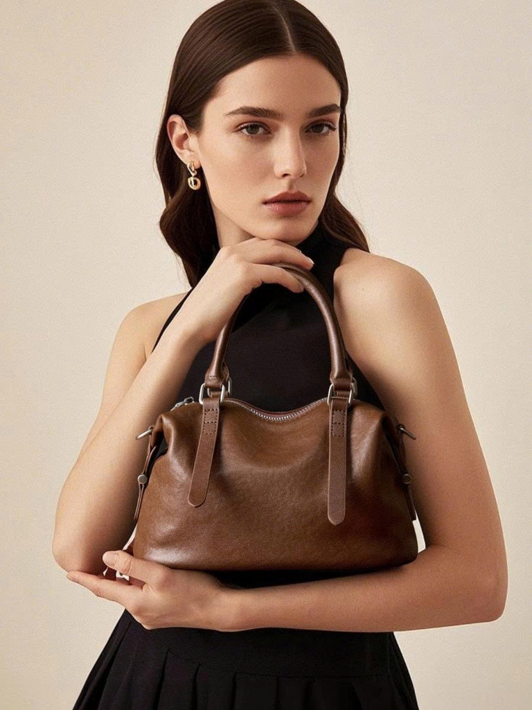 Túi xách da bò thuộc thực vật cao cấp 2025 – Thời trang & đa năng TX223250