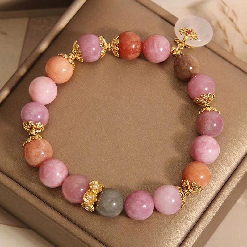 Vòng tay Macaron Tourmaline – Thanh ngọt như Macaron, Sang trọng như nàng thơ hiện đại TS150250