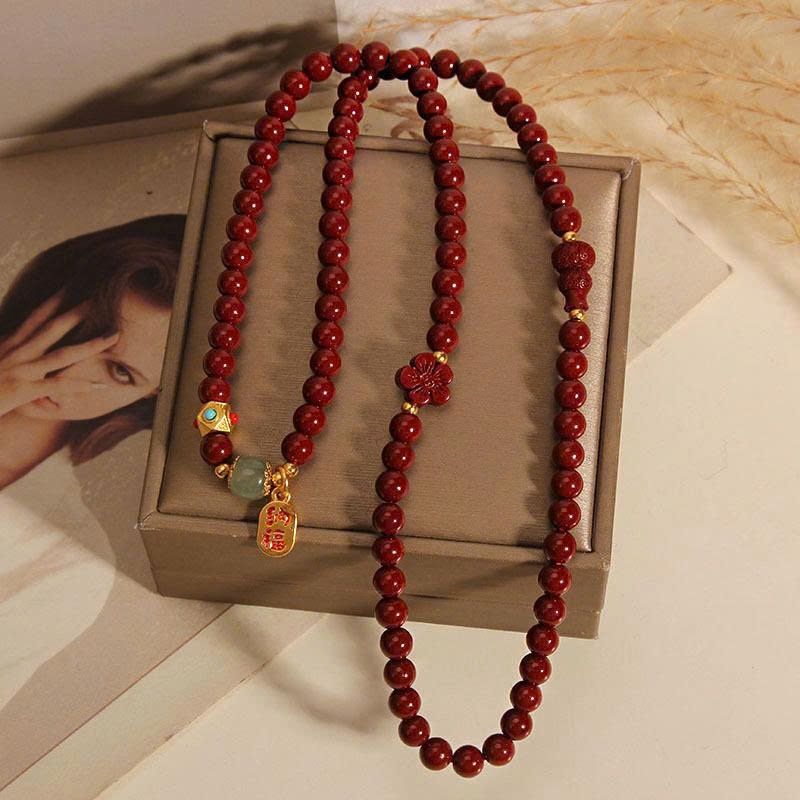 Vòng tay chu sa nguyên bản cao cấp dành cho nữ – Sang trọng, tinh tế, nhẹ nhàng TS169250