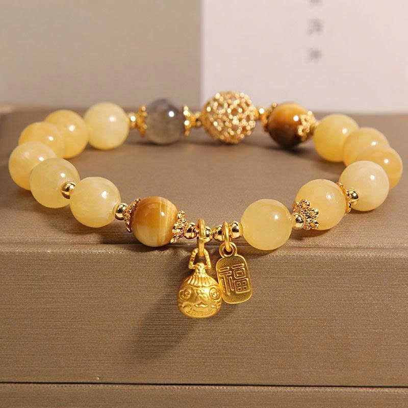 Vòng Tay Pha Lê Topaz Tự Nhiên Ánh Trăng Xám – Vẻ Đẹp Bí Ẩn & Sang Trọng TS163250