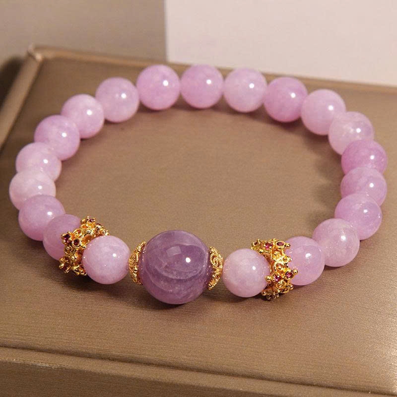 Vòng Tay Thạch Anh Tím Tự Nhiên Màu Oải Hương – Sang Trọng, Tinh Tế TS184250
