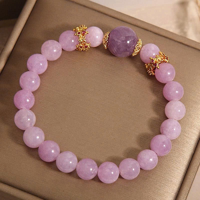 Vòng Tay Thạch Anh Tím Tự Nhiên Màu Oải Hương – Sang Trọng, Tinh Tế TS184250
