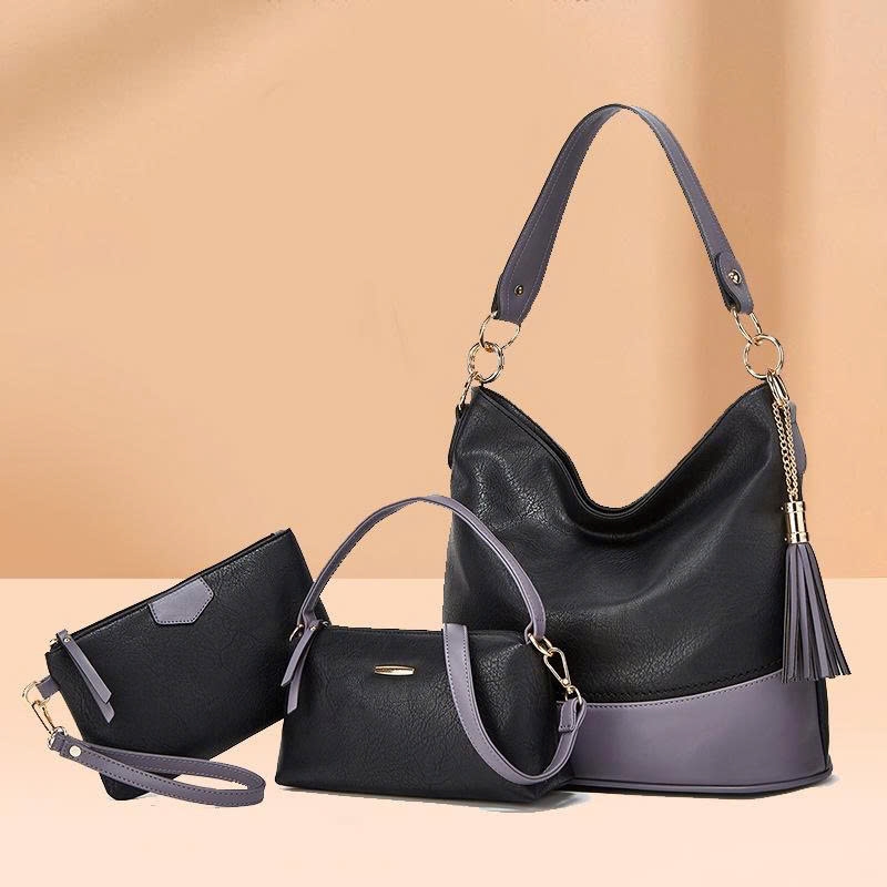 Túi Xách Nữ Dung Tích Lớn 2025 – Bộ Túi Mẹ & Bé Đa Năng Thu Đông | Đeo Chéo – Đeo Vai – Thời Trang Cao Cấp (PU) TX284250