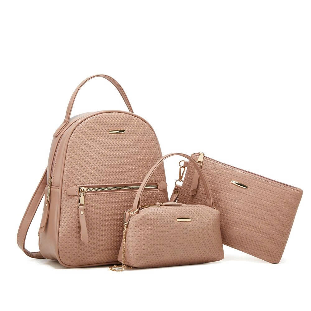 Ba lô 3 Mảnh Thể Thao Dung Tích Lớn 2025 – Set Túi Thời Trang Mẹ & Bé Đi Du Lịch (PU) TX283250