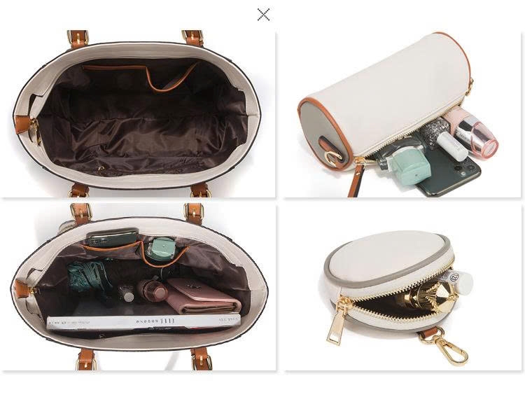 Túi xách ba trong một 2025 PU – Tote, đeo vai & đeo chéo, đa năng, thời trang cho nữ TX279250