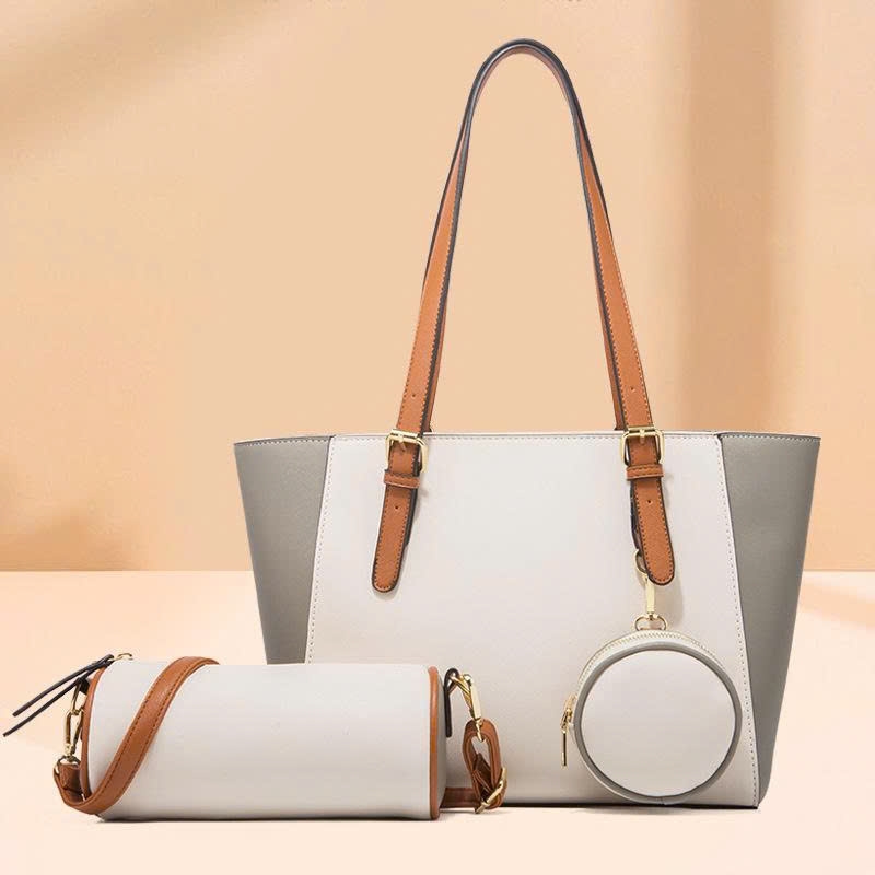 Túi xách ba trong một 2025 PU – Tote, đeo vai & đeo chéo, đa năng, thời trang cho nữ TX279250