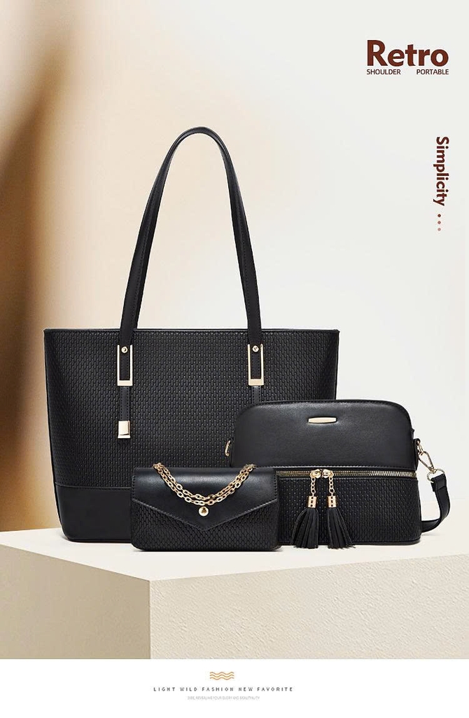 Túi Tote Mẹ & Con Gái 2025 PU – Túi đa năng, dung tích lớn, trung bình & nhỏ, thời trang Châu Âu & Mỹ TX277250