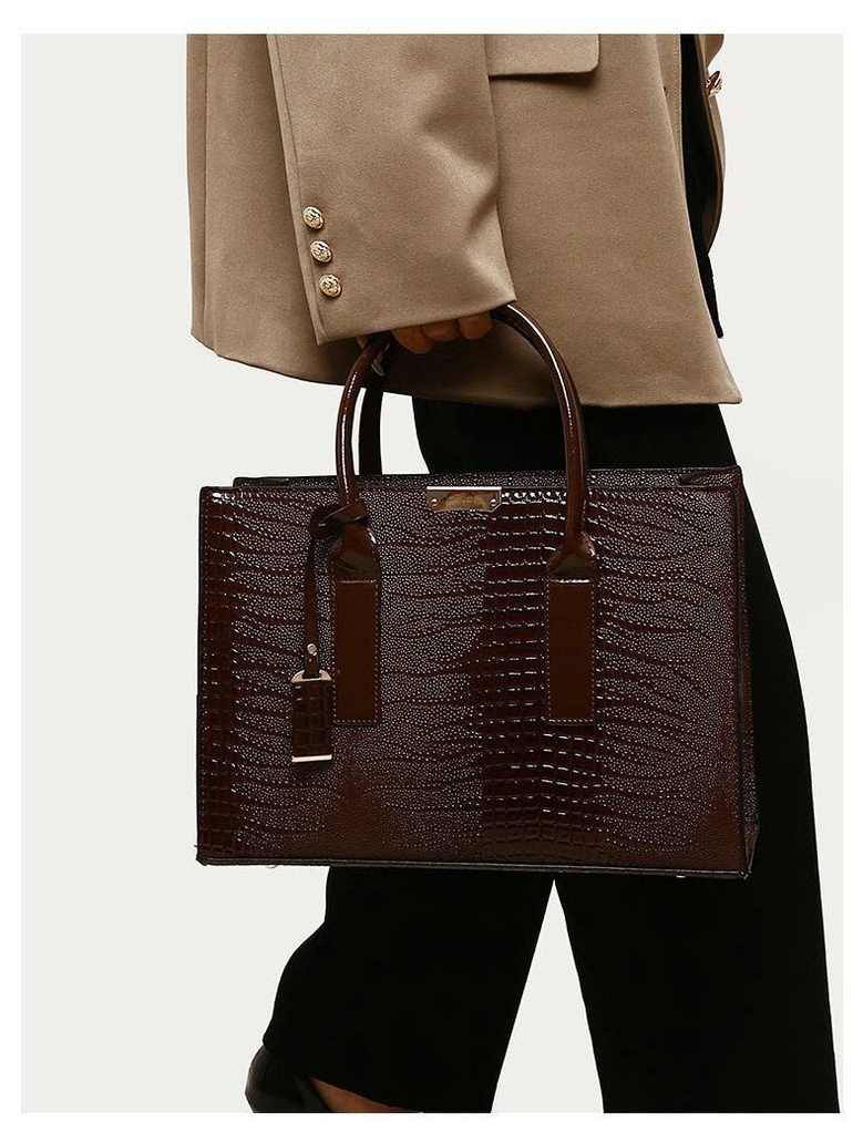 Túi Tote Thời Trang 2025 Cao Cấp Họa Tiết  – Bộ Túi Dung Tích Lớn 3 Món Chất Liệu PU TX276250