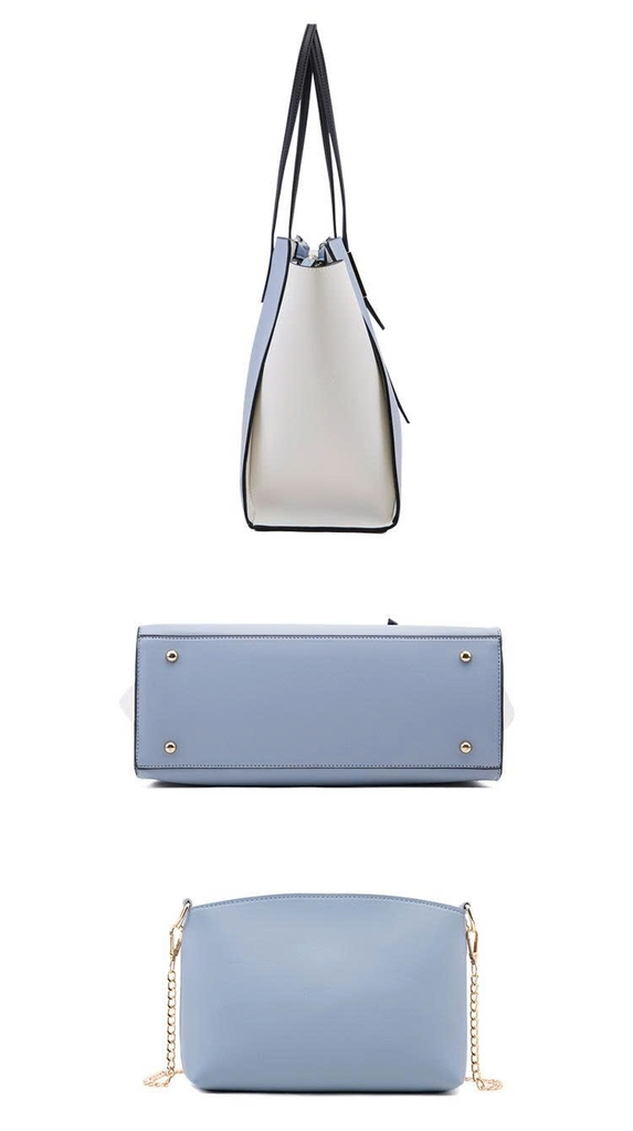 Bộ Túi Xách Nữ 4 Món Thời Trang Đơn Giản 2025 – Túi Đeo Vai, Túi Tote Chất Liệu PU Cao Cấp TX273250