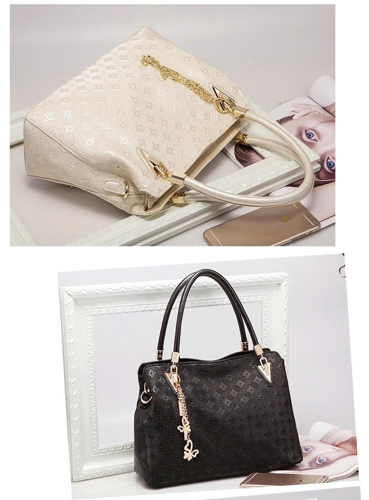 Bộ Túi Xách Nữ 4 Món Thời Trang 2025 – Túi Tote, Túi Đeo Vai, Túi Đeo Chéo – Phù Hợp Mẹ & Con Gái – PU Cao Cấp TX272250