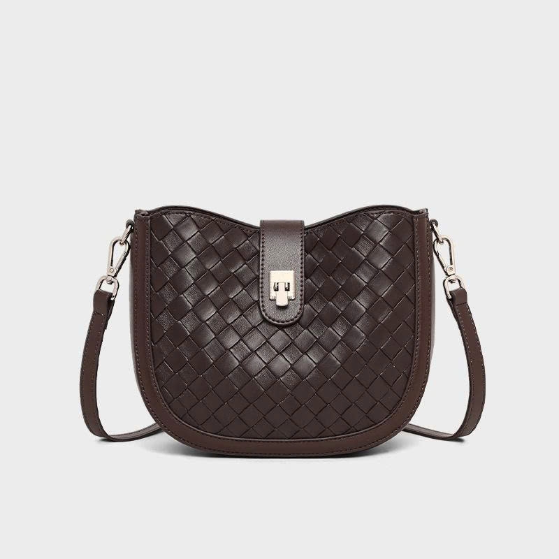 Túi đeo vai da thật mùa thu-đôngTúi xách đi làm bằng vải dệt thời trang cao cấp TX255250