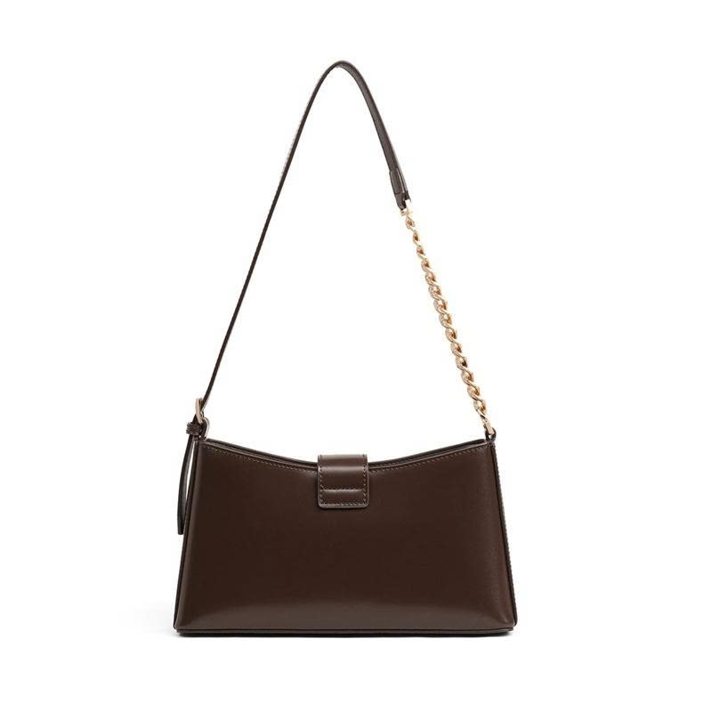 Túi Xách Da Thật Nữ Thu Đông 2025 – Túi Vuông Nhỏ Sang Trọng TX258250