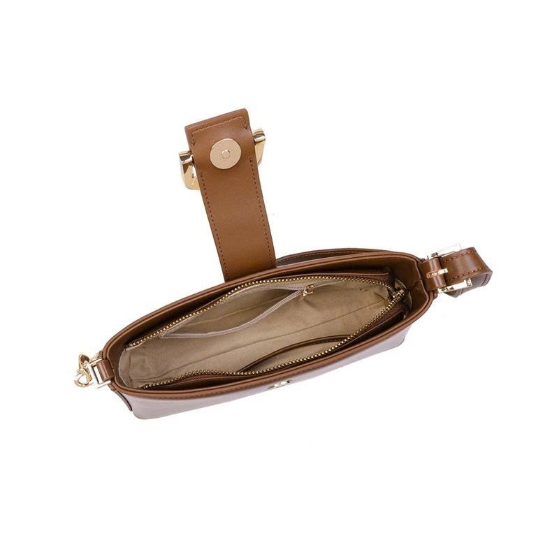 Túi Xách Da Thật Nữ Thu Đông 2025 – Túi Vuông Nhỏ Sang Trọng TX258250