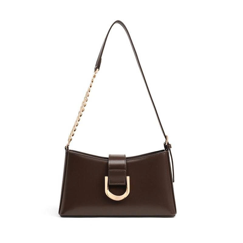 Túi Xách Da Thật Nữ Thu Đông 2025 – Túi Vuông Nhỏ Sang Trọng TX258250