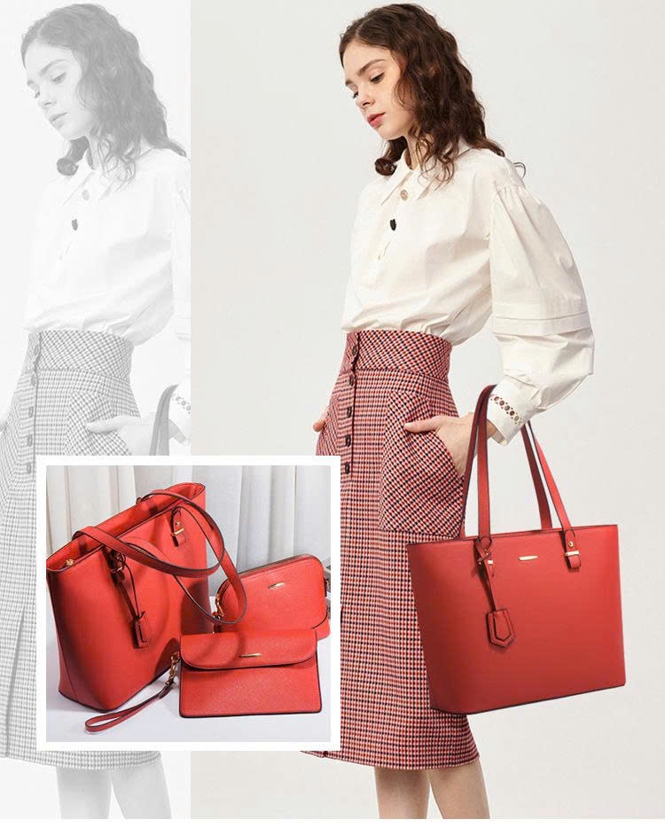 Bộ 4 Túi Xách Nữ Thời Trang 2025 – Túi Đeo Vai Thanh Lịch Cổ Điển – Dung Tích Lớn – PU Cao Cấp TX261250
