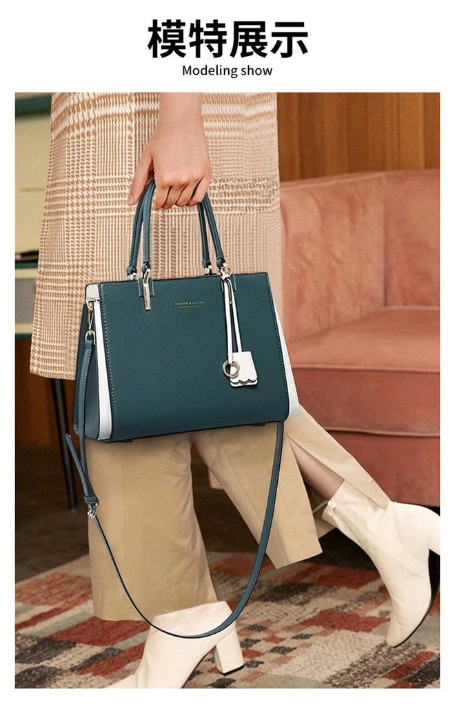 Túi xách nữ – Túi đeo vai – Túi tote dung tích lớn – Túi đi làm cho mẹ, phong cách trung niên – Da thật TX293250