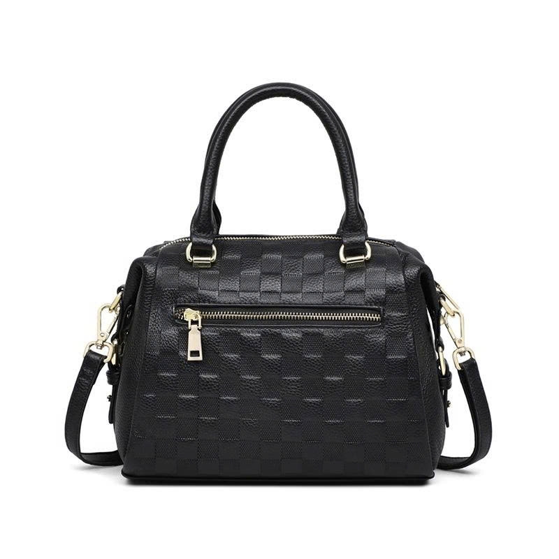 Túi xách đeo chéo da thật mới 2025 dành cho nữ – Túi Boston dung tích lớn, túi đeo vai đi làm – Da thật TX294250