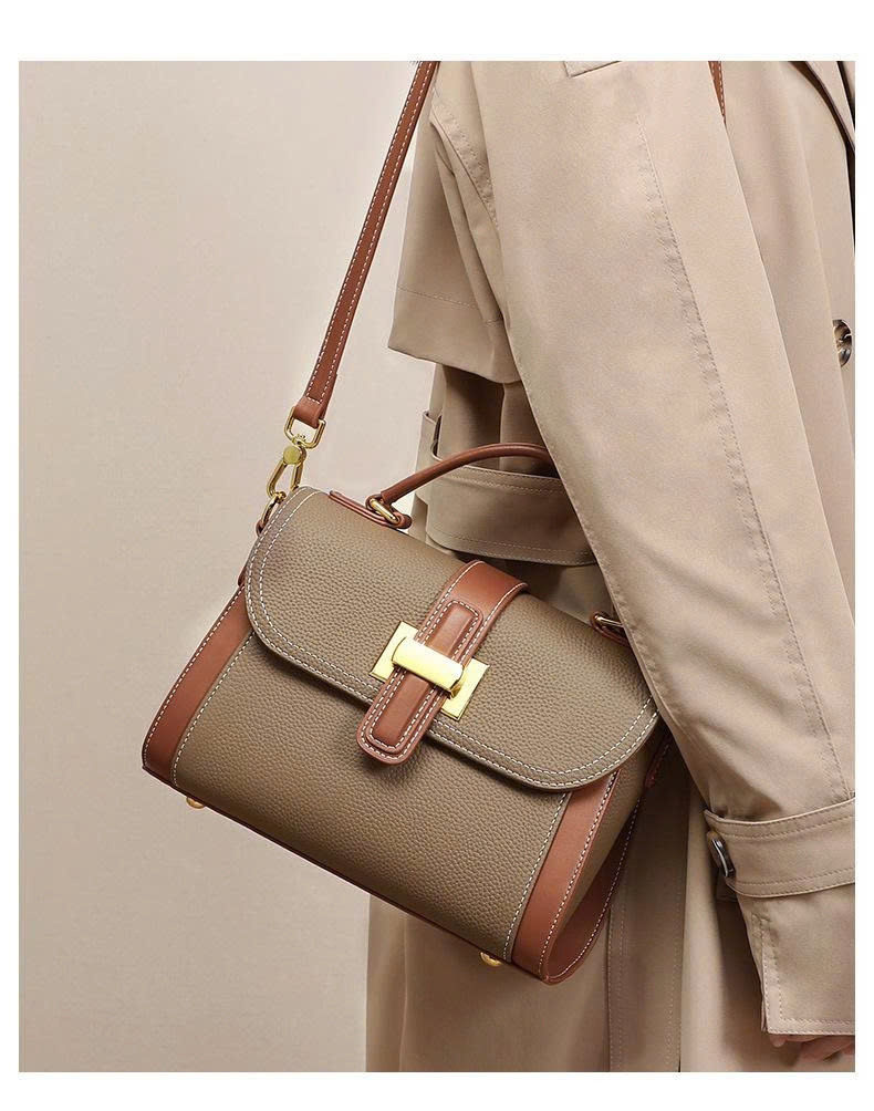 Túi đeo chéo nữ Thu/Đông 2025 – Niche Luxury – Túi đeo vai đa năng – Túi xách da thật cao cấp dành cho nữ TX296250