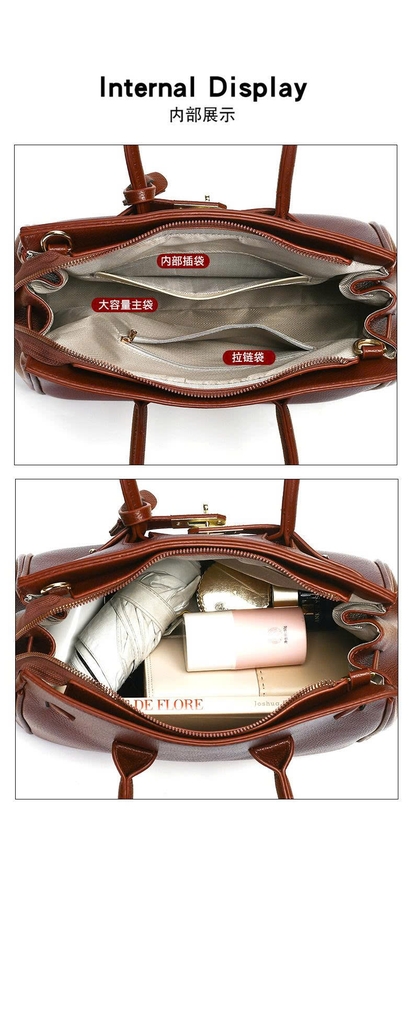 Túi xách nữ phong cách mới 2025 – Thời trang Âu Mỹ – Túi đeo vai đơn giản, túi xách đi làm – Chất liệu PU cao cấp TX301250